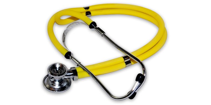 Yellow Sprague Stethoscope