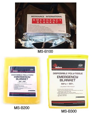 emergency disposable blankets