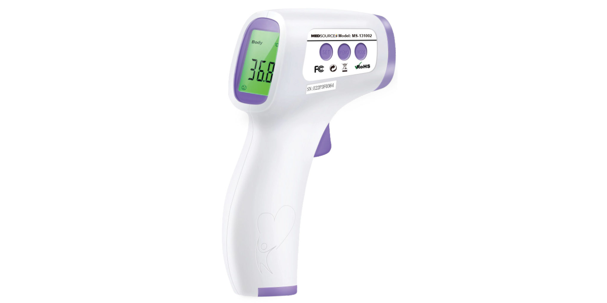 GM550 red non-contact thermometer Fesjoy Infrared Thermometer Handheld Infrared Thermometer shipped without battery 